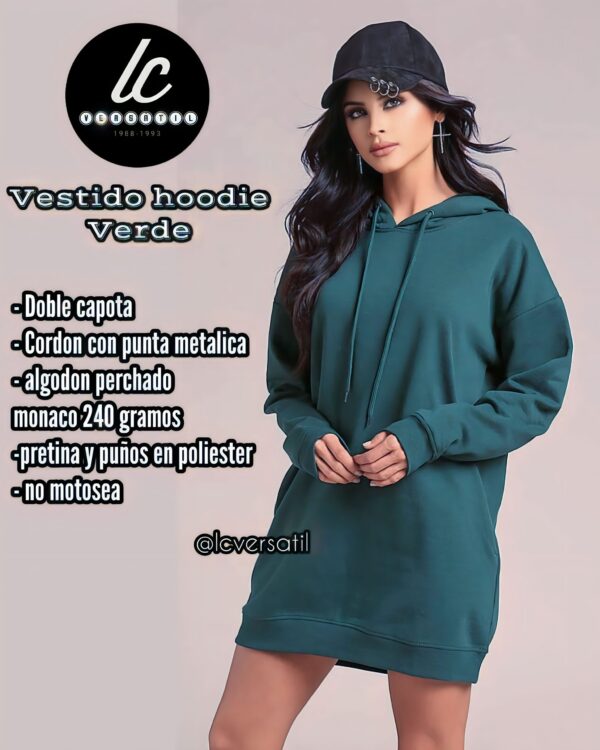 VESTIDO HOODIE - Imagen 3