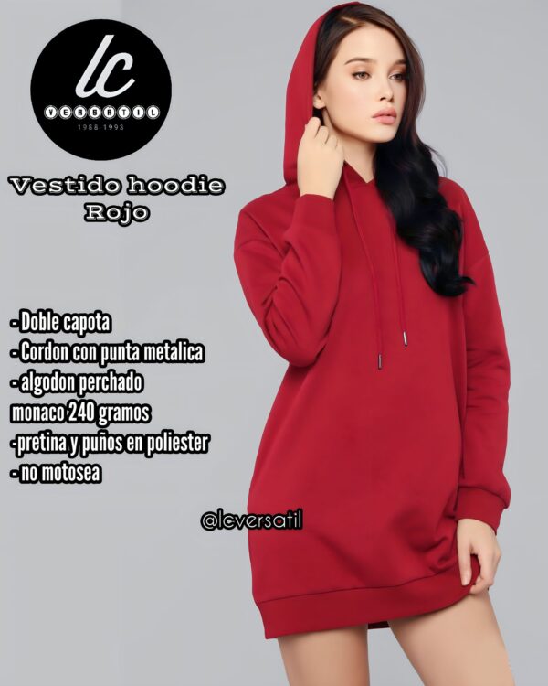 VESTIDO HOODIE - Imagen 4