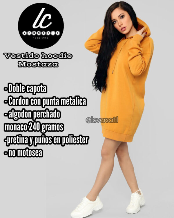 VESTIDO HOODIE - Imagen 2