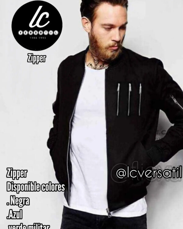 CHAQUETA BOMBER ZIPPER