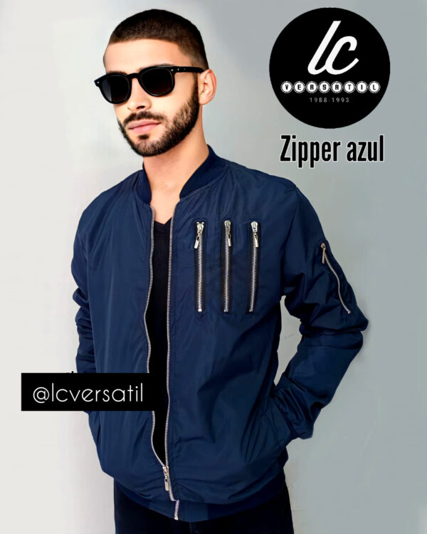 CHAQUETA BOMBER ZIPPER - Imagen 3